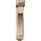 Ekena Millwork Westlake Arts and Crafts Smooth Bracket w/ Offset Brace, Douglas Fir, 5 1/2"W x 24"D x 28"H BKT0604X24X28WTL03SDF - alternate 2